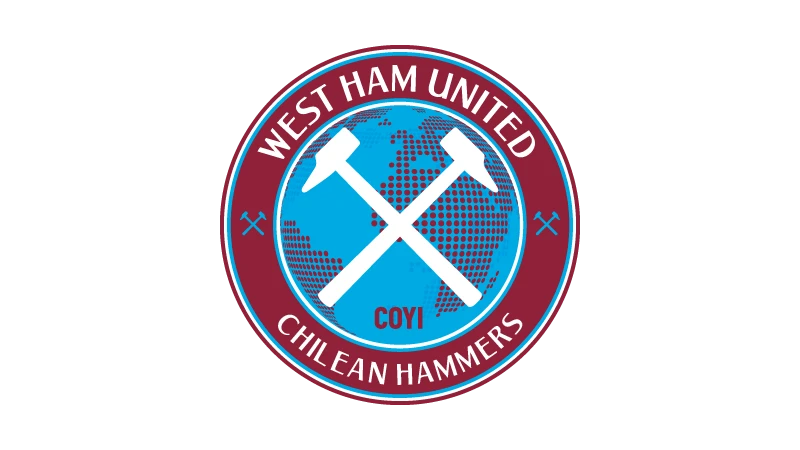Logo conmemorativo creado por West Ham United para Chilean Hammers